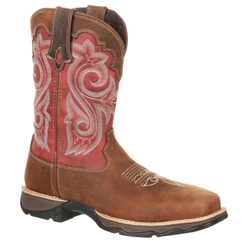 DURANGO BOOTS Boots Durango Women's Rebel Waterproof Square/ Composite Toe Western Work Boots - DRD0220