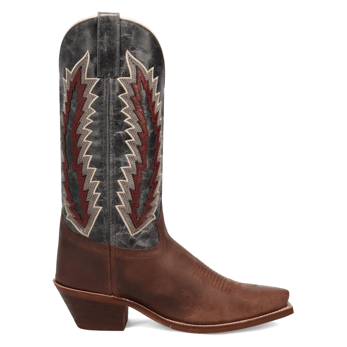 LAREDO Boots Laredo Women's Dark Brown & Navy Cadence Western Boots 20029