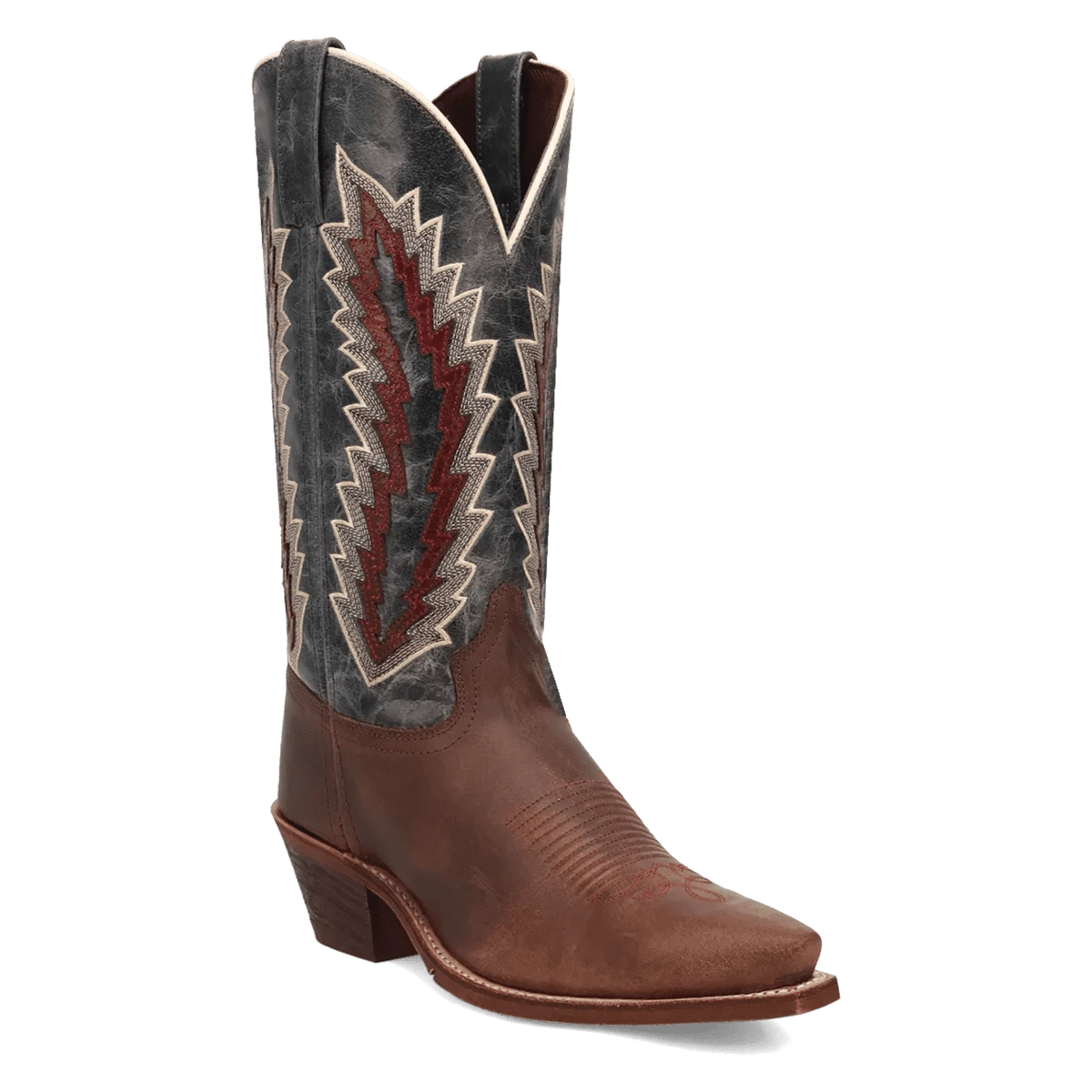 LAREDO Boots Laredo Women's Dark Brown & Navy Cadence Western Boots 20029