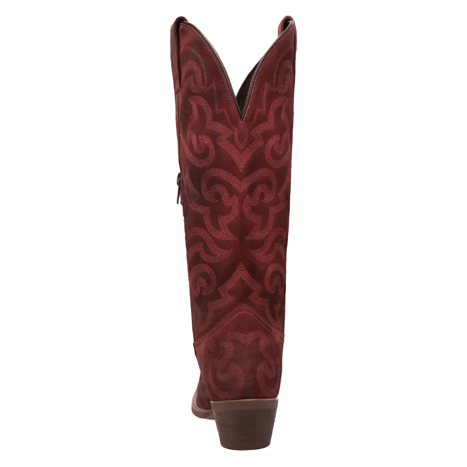 LAREDO Boots Laredo Women's Dark Red Sierra Rose Tall Western Boots 20049