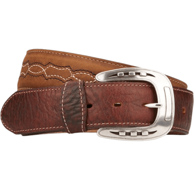 Leegin Belts Tony Lama Men's Maverick Brown Belt C42745