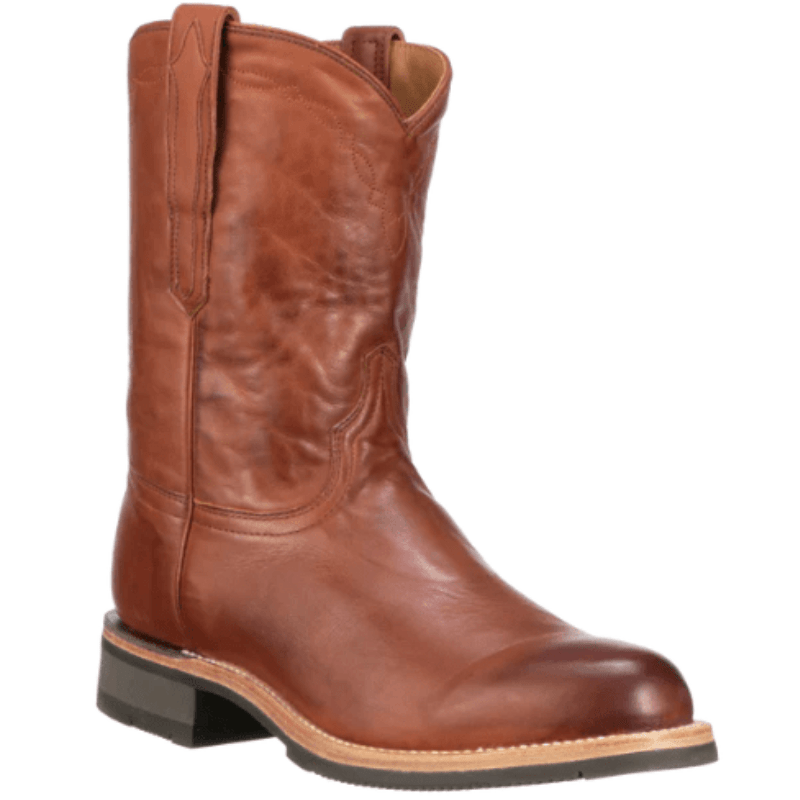 LUCCHESE BOOTS Boots Lucchese Men’s Raymond Cognac Roper Barn Boots M0031.CF