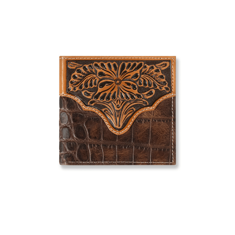 M&F WESTERN Accessories - Mens - Wallets Ariat Men's Alligator Bifold Wallet A3553002
