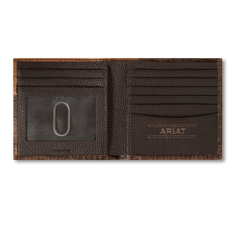 M&F WESTERN Accessories - Mens - Wallets Ariat Men's Alligator Bifold Wallet A3553002