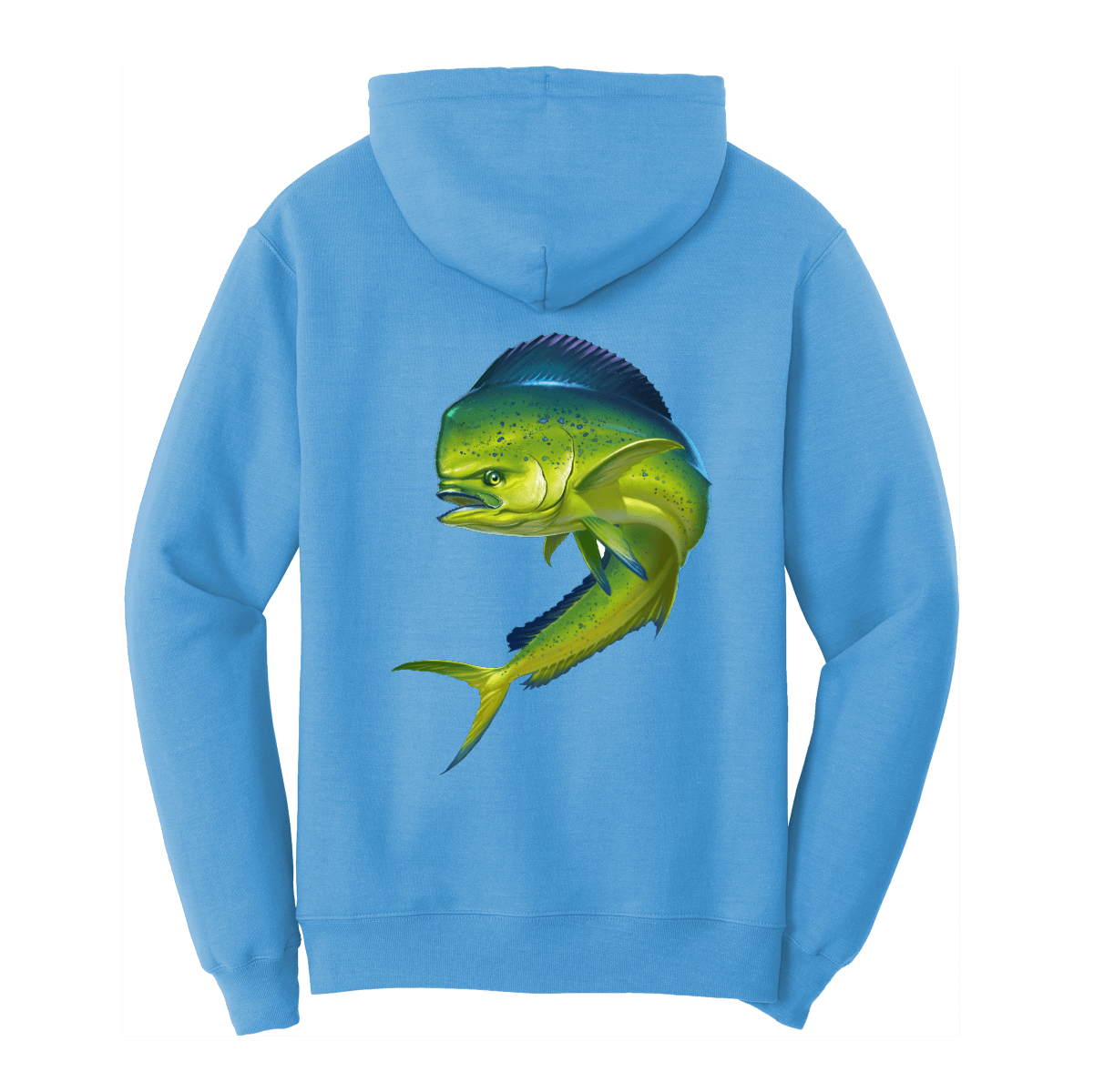 Saltwater Born Outerwear M / AQUATIC BLUE Action Mahi Cotton Hoodie