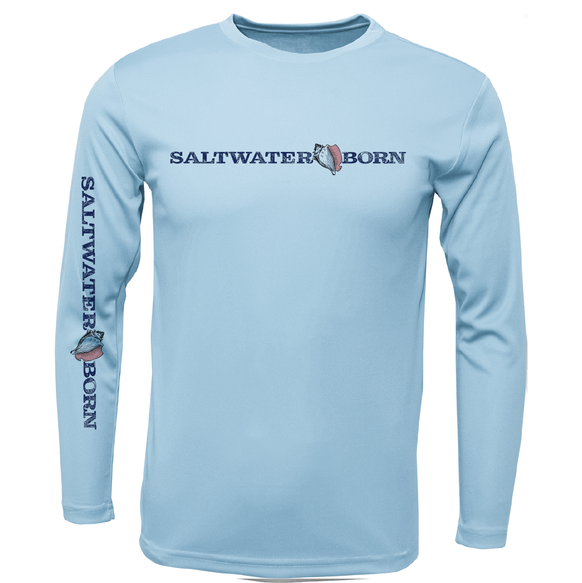 Saltwater Born Shirts Stone Crab Long Sleeve UPF 50+ Dry-Fit Shirt