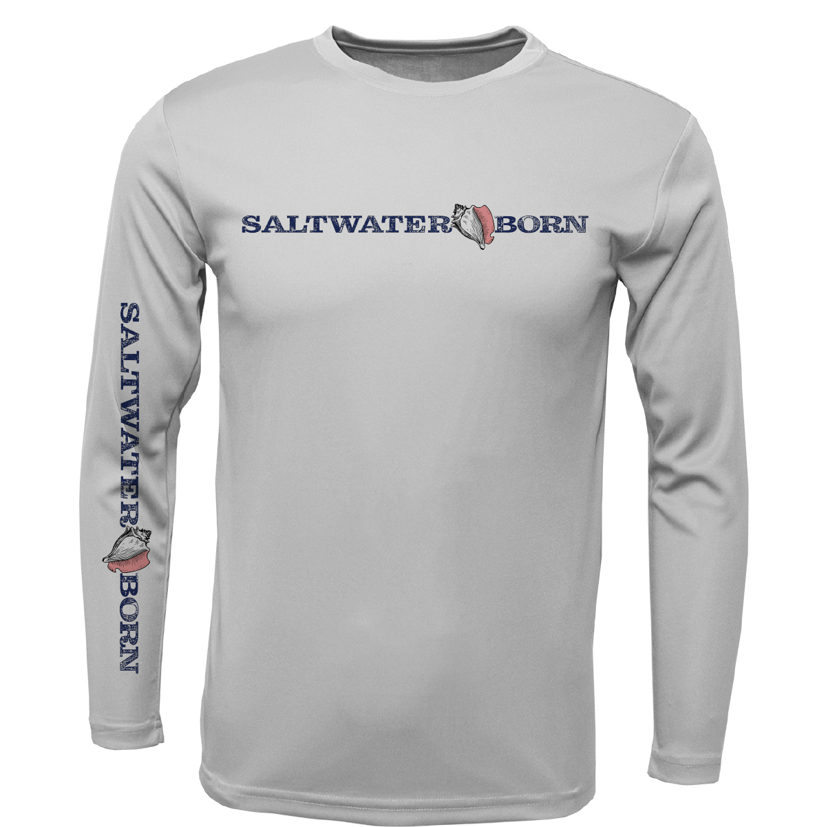 Saltwater Born Shirts Stone Crab Long Sleeve UPF 50+ Dry-Fit Shirt