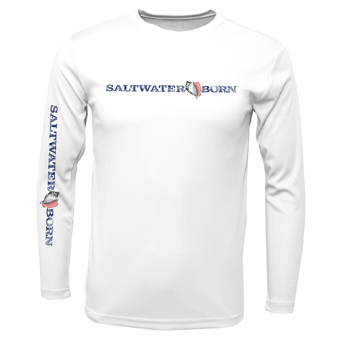 Saltwater Born Shirts Stone Crab Long Sleeve UPF 50+ Dry-Fit Shirt