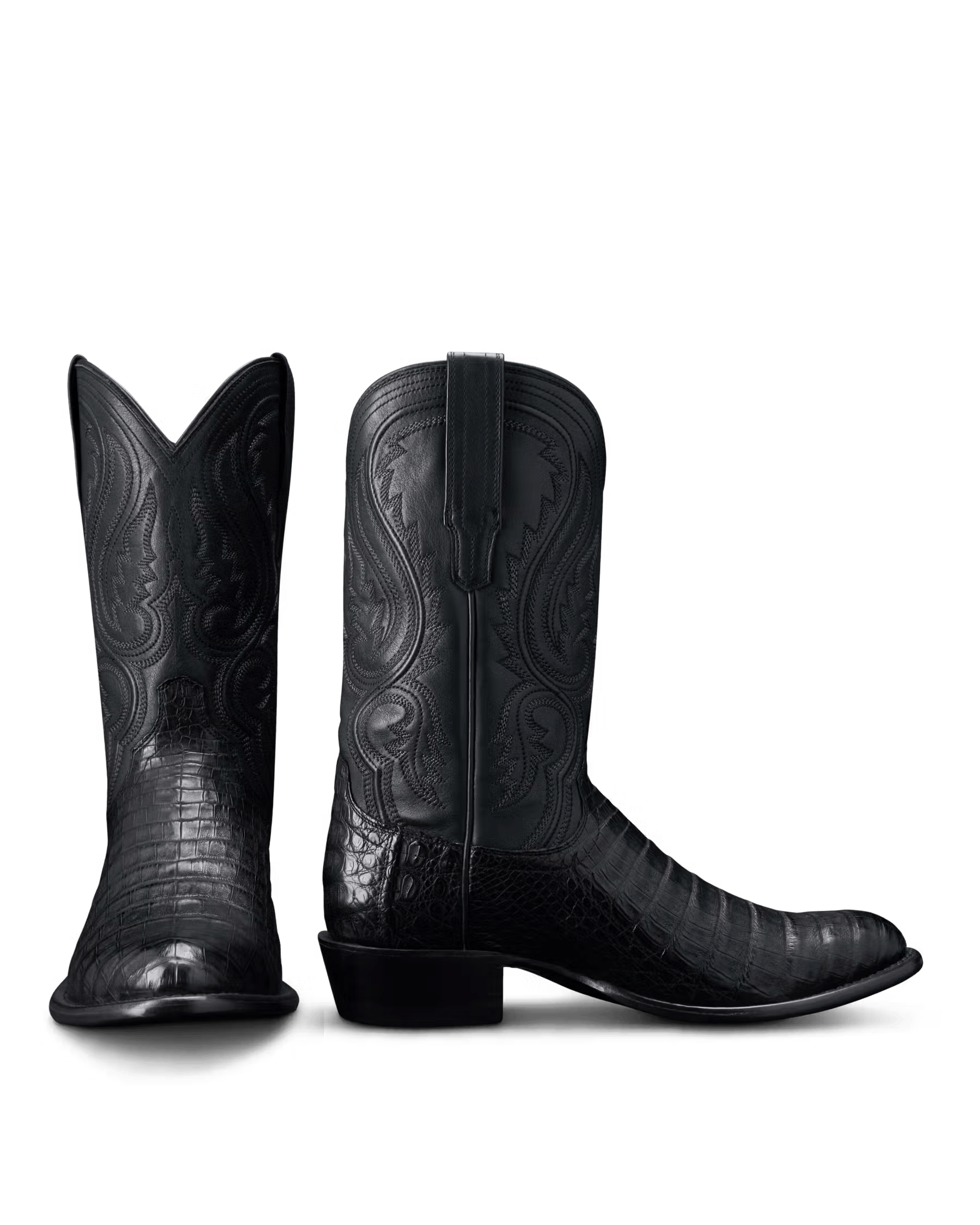 TECOVAS Boots Tecovas Men's The Dillon Midnight Caiman Exotic Boots