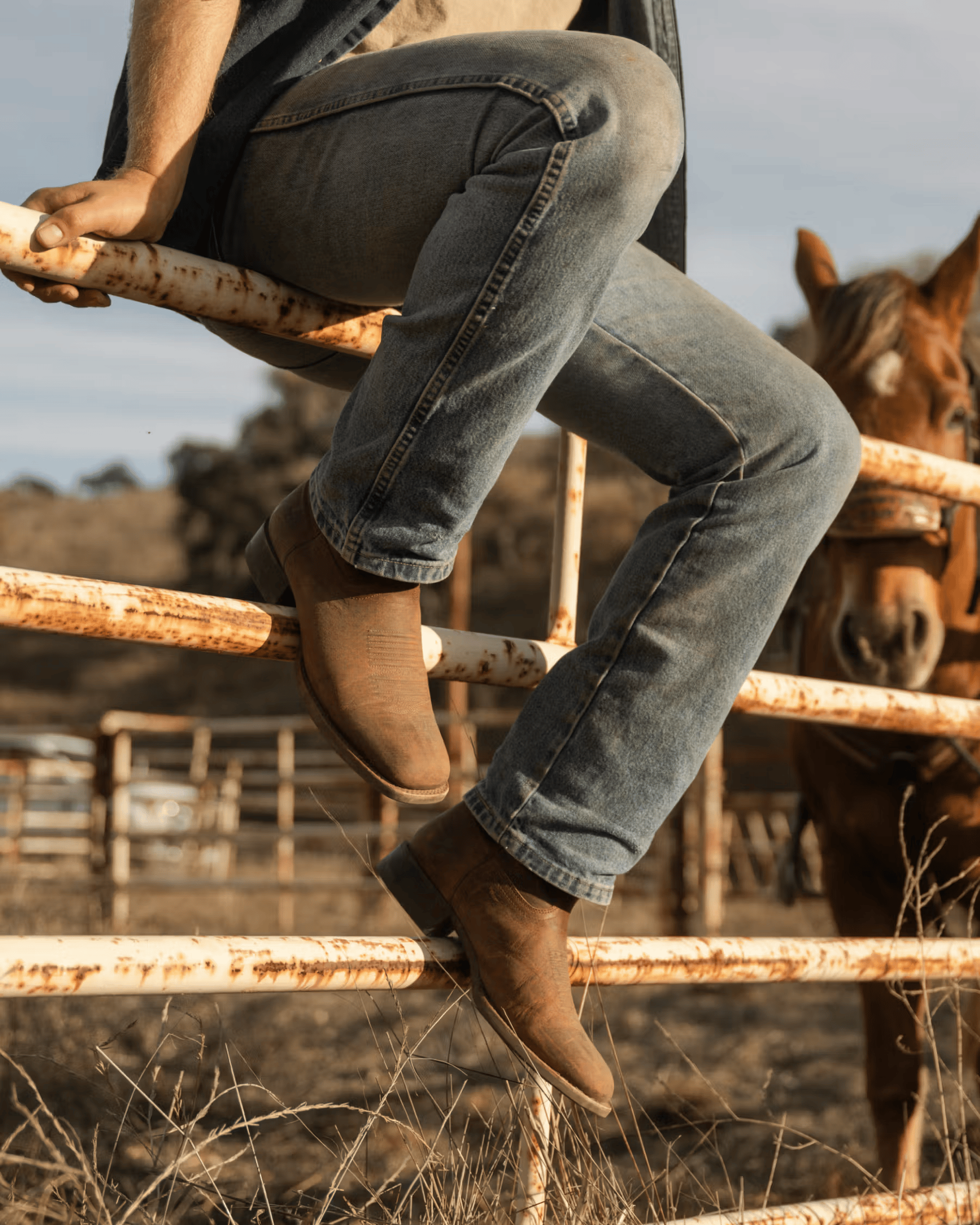TECOVAS Boots Tecovas Men's The Dusty Cigar Cowboy Boots