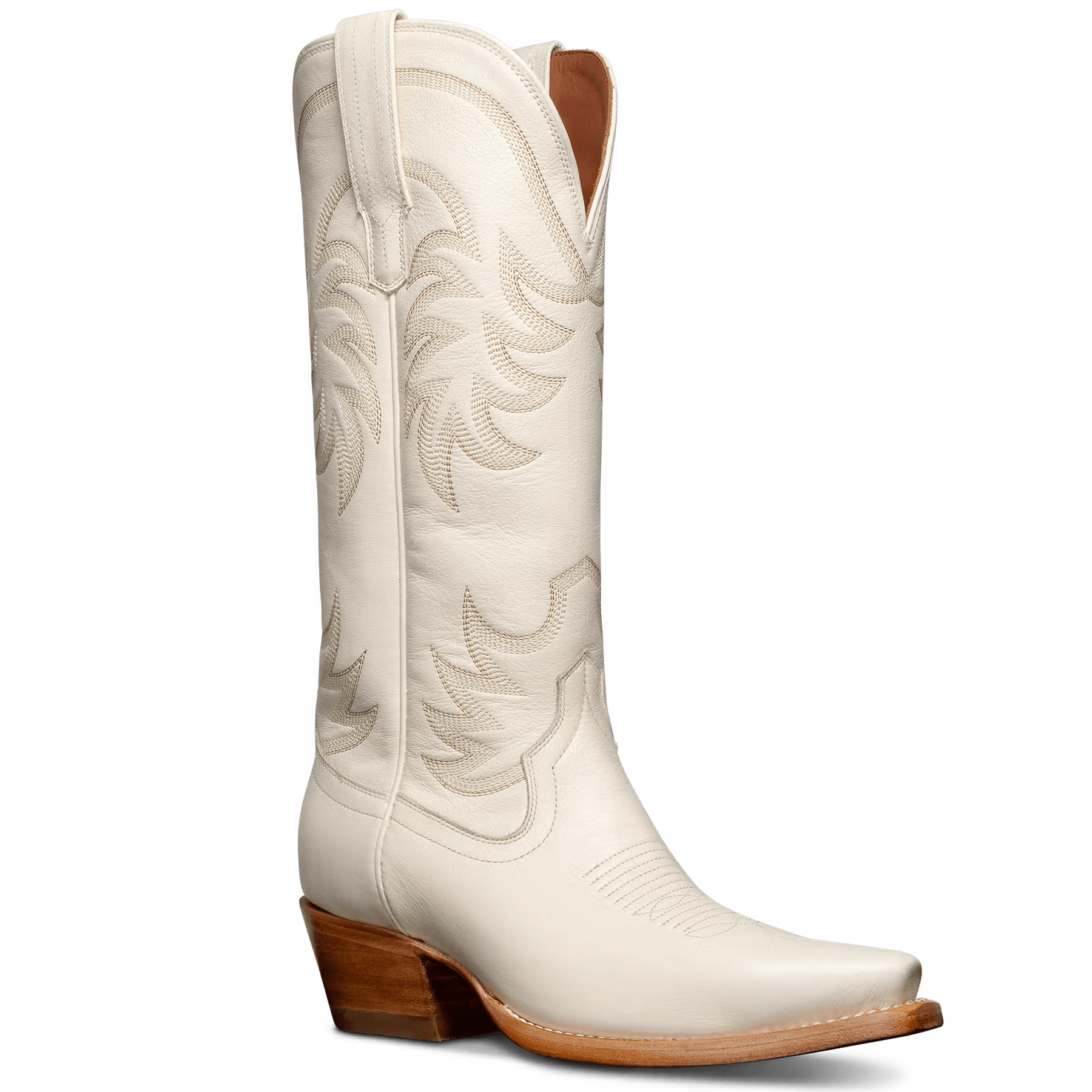 Tecovas Boots Tecovas Women's The Annie Bone Cowhide Cowgirl Boots