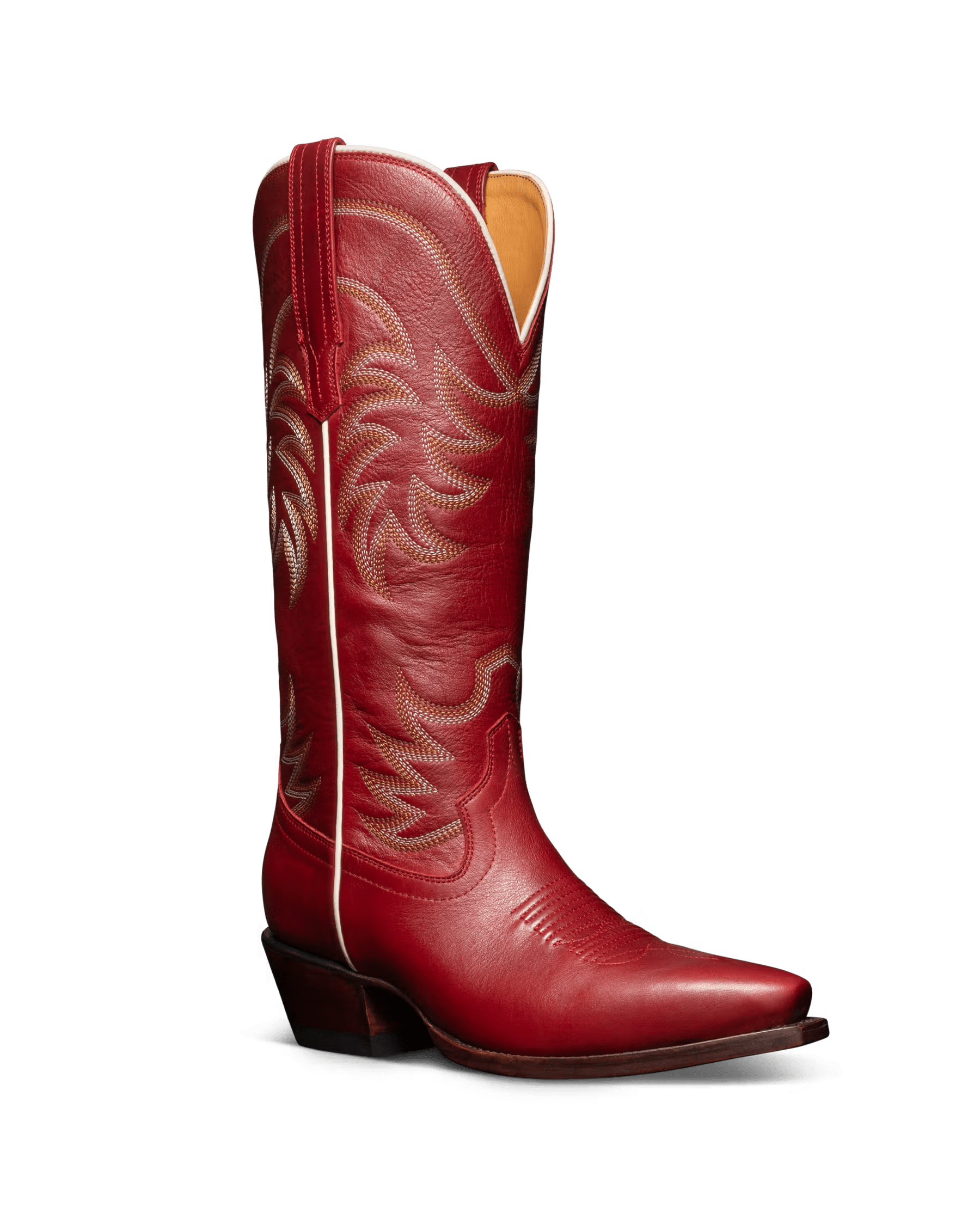 Tecovas Boots Tecovas Women's The Annie Scarlet Cowhide Cowgirl Boots