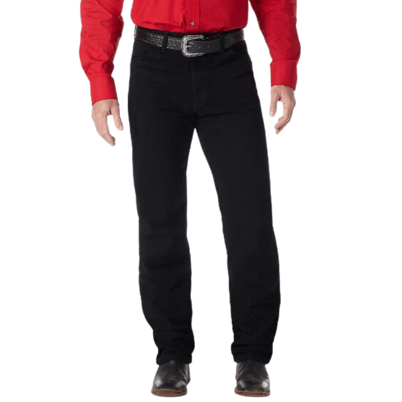 Wrangler Jeans Wrangler Men's Shadow Black Cowboy Cut Original Fit Jeans 13MWZWK